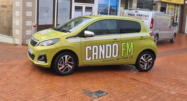 Massive thank you to Guy Perry from all at CandoFM