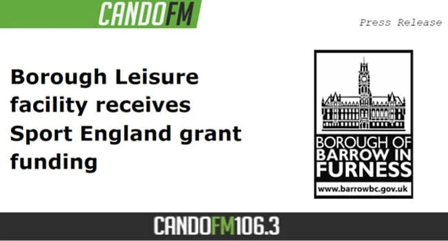 Borough Leisure facility receives Sport England grant
