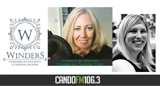 Andrea in the Afternoon with Rebecca Jones, from JL Winders Accountants Interview