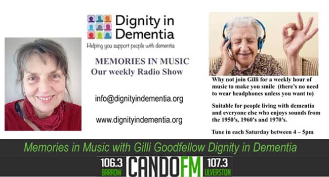 Memories in Music with guest Lesley Gill from Dignity in Dementia Supported Walks