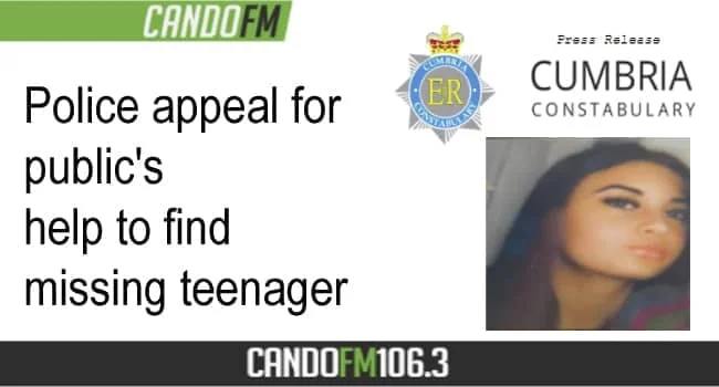 Police appeal for public’s help to find missing teenager