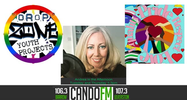 Andrea in the Afternoon with guest Cath Corkhill DropZone Interview