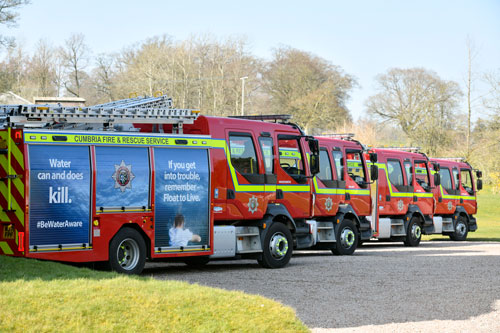 Cumbria Fire and Rescue Service is urging people to Be Water Aware to prevent drowning in our waters