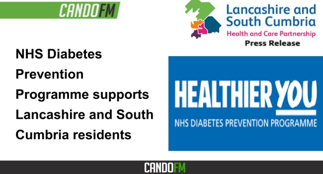 NHS Diabetes Prevention Programme supports Lancashire and South Cumbria residents