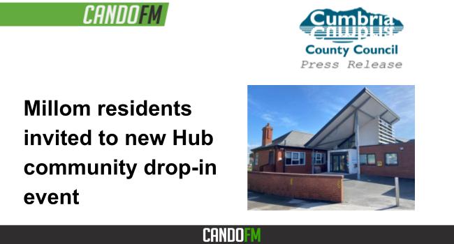 Millom residents invited to new Hub community drop-in event