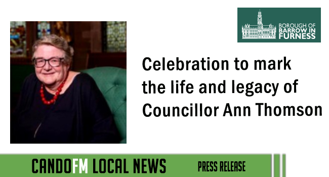 Celebration to mark the life and legacy of Councillor AnnThomson
