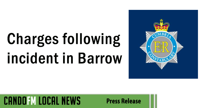 Charges following incident in Barrow