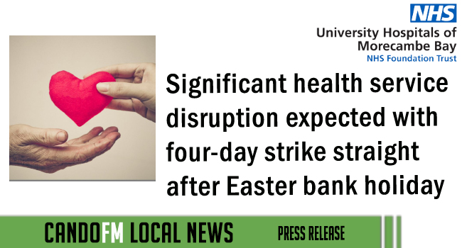Significant health service disruption expected with four-day strike straight after Easter bank holiday