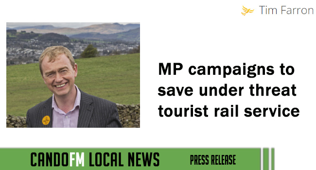 MP campaigns to save under threat tourist rail service