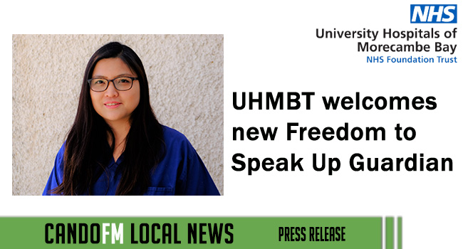 UHMBT welcomes new Freedom to Speak Up Guardian