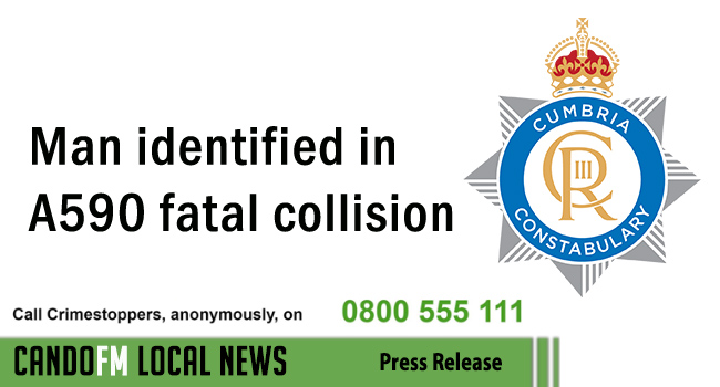Man identified in A590 fatal collision