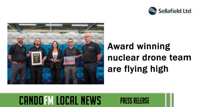 Award winning nuclear drone team are flying high