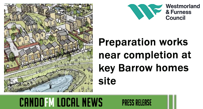 Preparation works near completion at key Barrow homes site