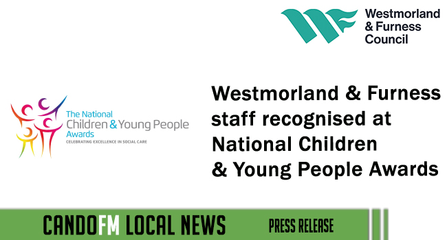 Westmorland & Furness staff recognised at National Children & Young People Awards