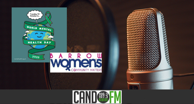 Catch up….  World Mental Health Day guest Jake from Women’s Community Matters
