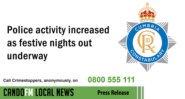 Police activity increased as festive nights out underway