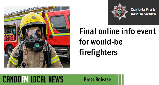 Final online info event for would-be firefighters