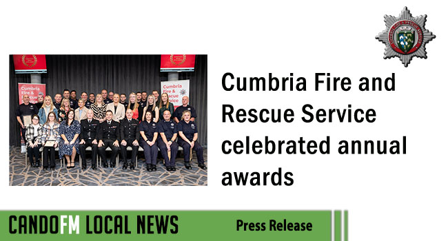 Cumbria Fire and Rescue Service celebrated annual awards