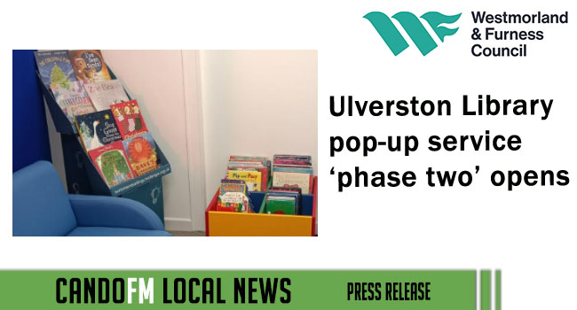 Ulverston Library pop-up service ‘phase two’ opens