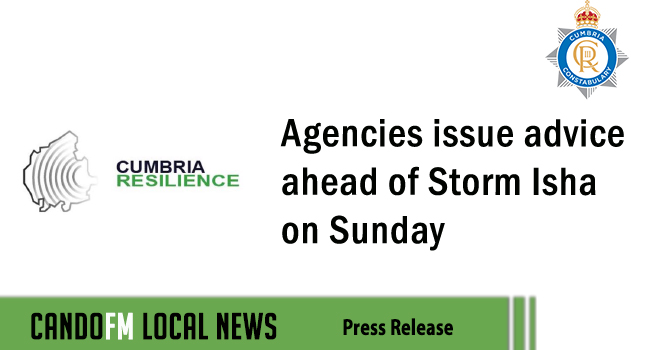 Agencies issue advice ahead of Storm Isha on Sunday