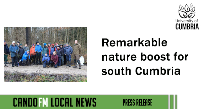 Remarkable nature boost for south Cumbria
