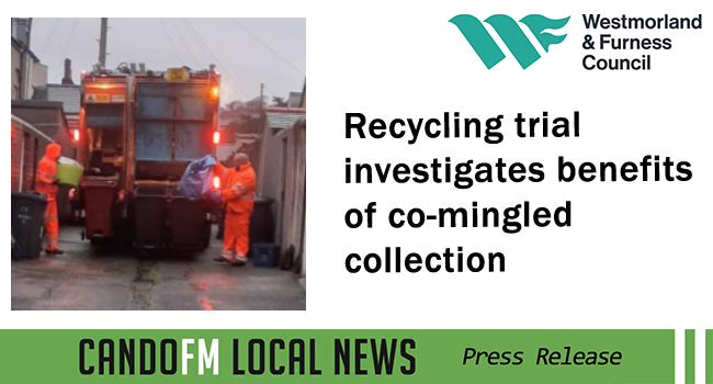 Recycling trial investigates benefits of co-mingled collection