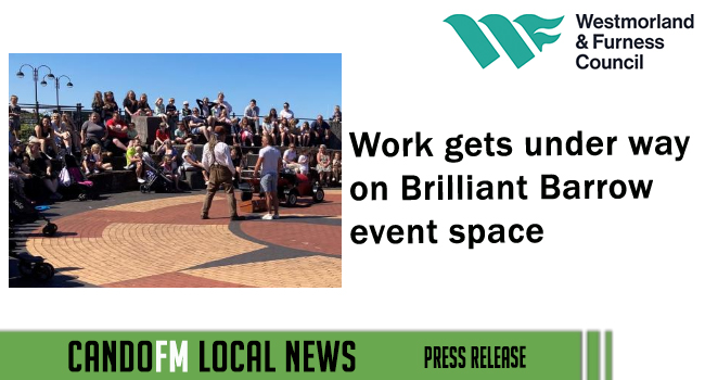 Work gets under way on Brilliant Barrow event space