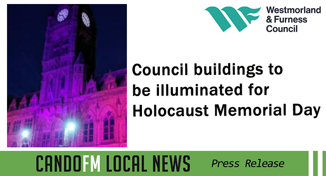 Council buildings to be illuminated for Holocaust Memorial Day