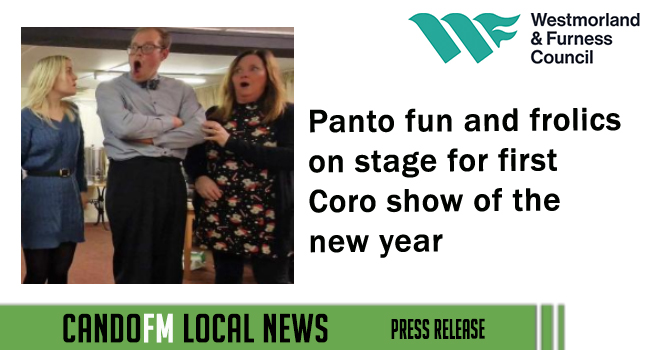 Panto fun and frolics on stage for first Coro show of the new year