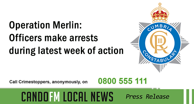 Operation Merlin: Officers make arrests during latest week of action