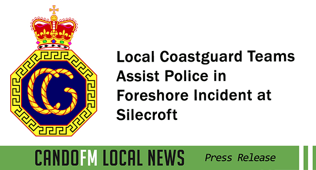 Local Coastguard Teams Assist Police in Foreshore Incident at Silecroft