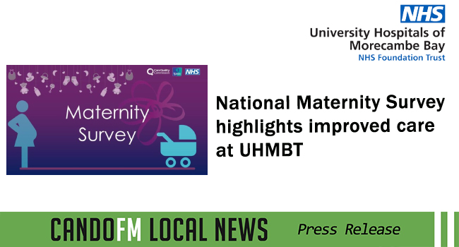 National Maternity Survey highlights improved care at UHMBT