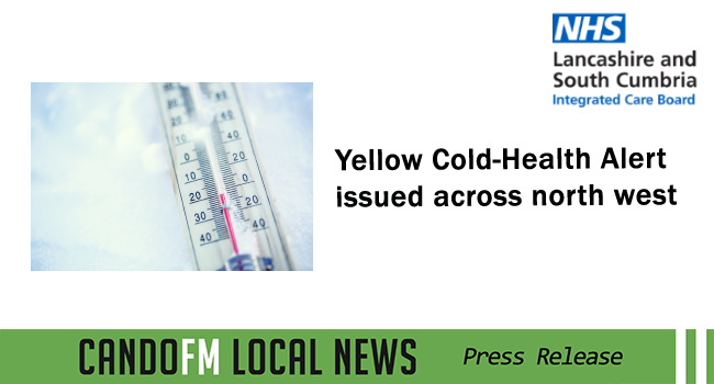 Yellow Cold-Health Alert issued across north west