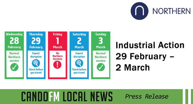 Industrial Action 29 February – 2 March