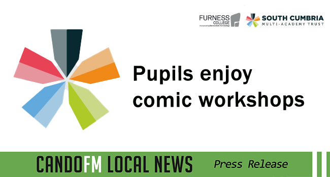 Pupils enjoy comic workshops