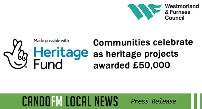 Communities celebrate as heritage projects awarded £50,000