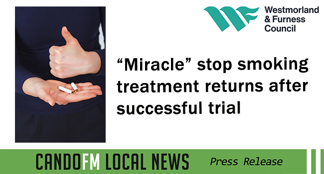 “Miracle” stop smoking treatment returns after successful trial
