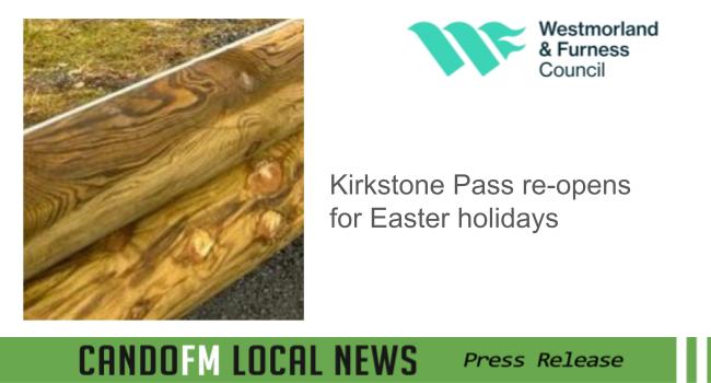 Kirkstone Pass re-opens for Easter holidays