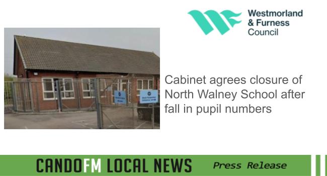 Cabinet agrees closure of North Walney School after fall in pupil numbers
