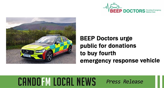 BEEP Doctors urge public for donations to buy fourth emergency response vehicle