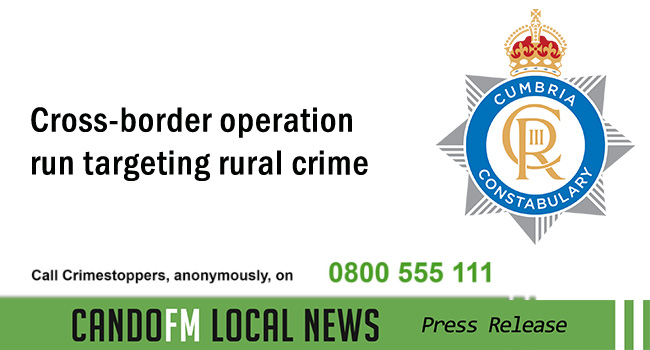 Cross-border operation run targeting rural crime