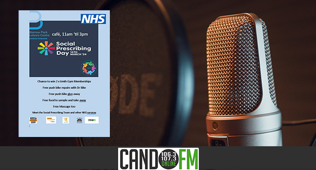 Catch up… Andrea in the Afternoon with guest Anji Hannen Social Prescribing 14 Mar 24