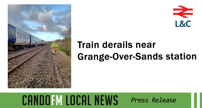 Train derails near Grange-Over-Sands station – Update
