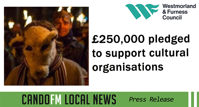 £250,000 pledged to support cultural organisations