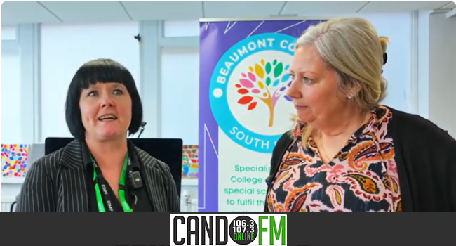 CandoFM at the Beaumont College Ulverston campus Employers and Education Fayre
