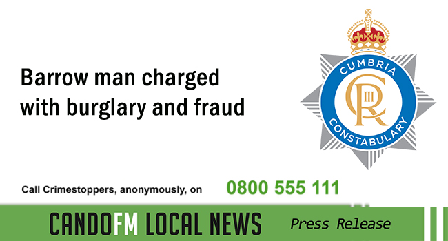 Barrow man charged with burglary and fraud