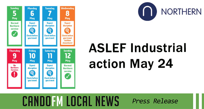 ASLEF Industrial action April and May