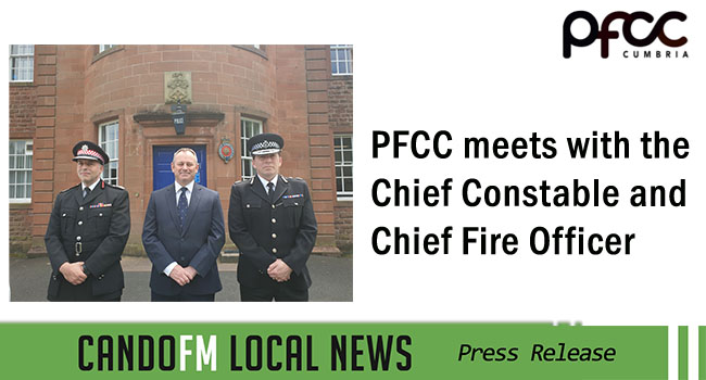 PFCC meets with the Chief Constable and Chief Fire Officer