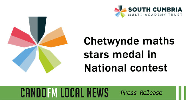 Chetwynde maths stars medal in National contest