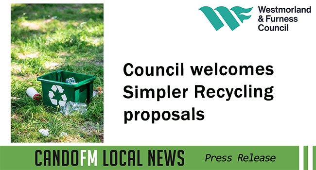 Council welcomes Simpler Recycling proposals